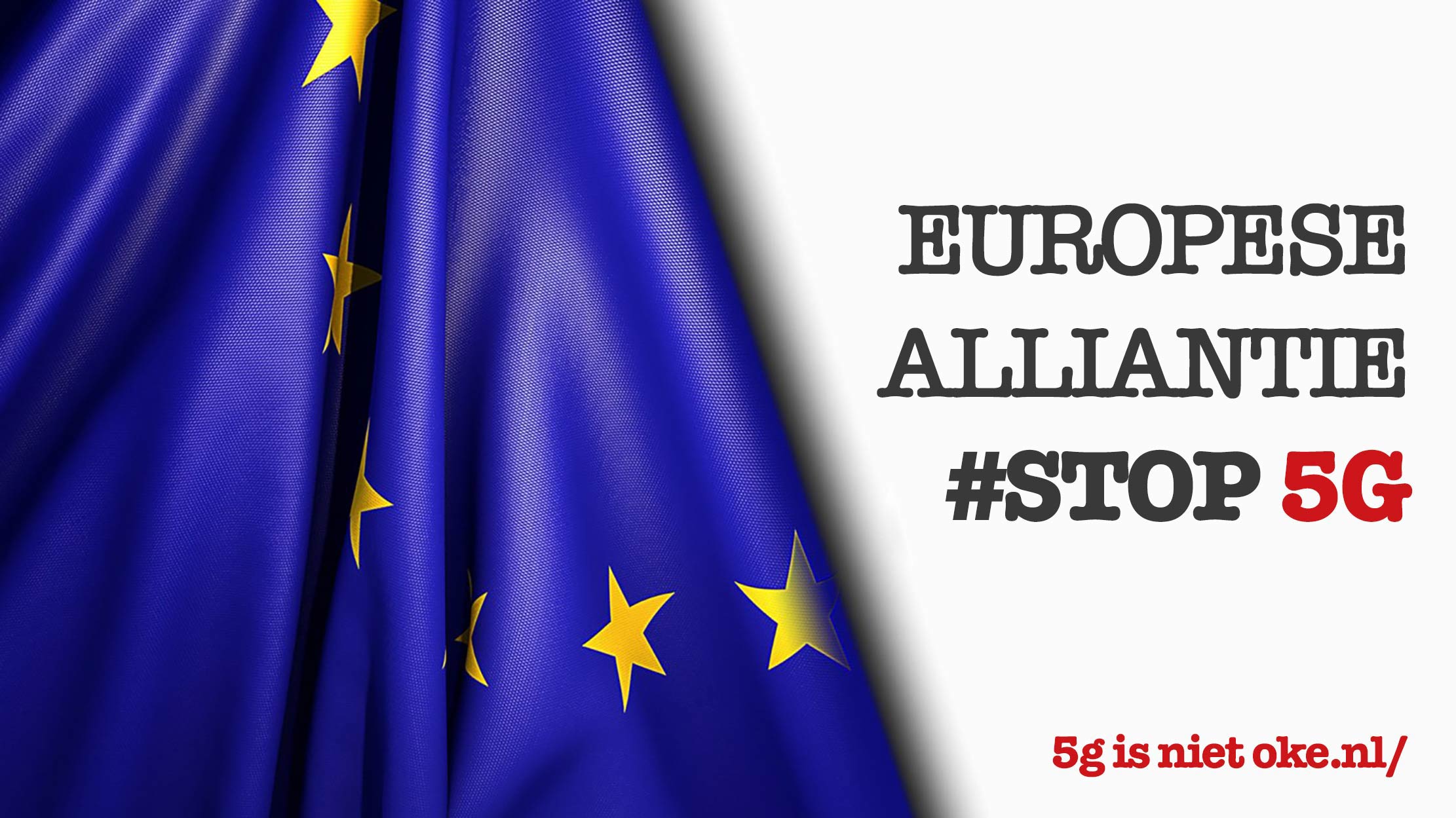 5G is niet oké | deel van de Europese Alliantie #STOP 5G